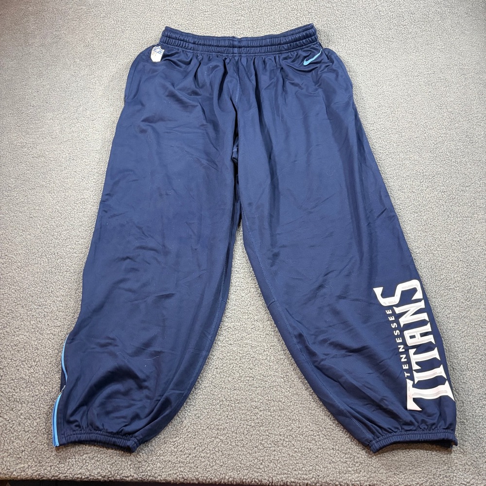 Nike Pants Mens 3XL Blue Tennessee Titans Dri-Fit On Field Training 655301-419